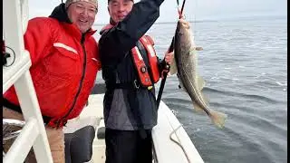 COD FISHING in the North Atlantic Ocean! Triton Newfoundland.