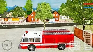 Rescue Firefighter and Fire Truck Simulator 3D - Android Gameplay
