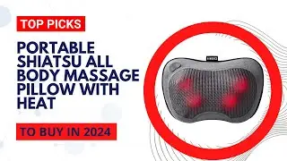Top Pick: Homedics Portable Shiatsu All Body Massage Pillow with Heat - Best to Buy in 2024