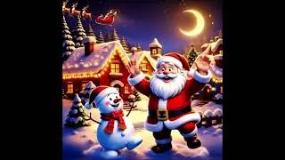 Santa&rsquo;s Magic Night 🎅 | Cute Christmas Song for Kids | 3D Cartoon#Santa#KidsCartoon#virals #trending