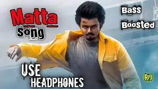 new Tamil song#remix#bass boosted#Matta song#trending#vijay#2024#2k24 trending video song