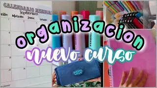 ORGANIZACIÓN NUEVO CURSO ✍🏼💘 (estuche, agenda, libretas, escritorio)