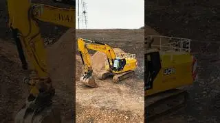 Operator on the JCB 370X &ldquo;most comfortable&rdquo; cab