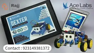 Meet my DEXTER Robot 😍 | All in one Robo by AceLabs