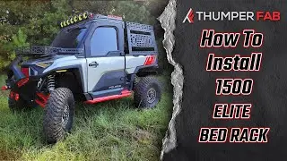 Как установить багажник Polaris Ranger 1500 XD Ultimate Bed Rack от Thumper Fab
