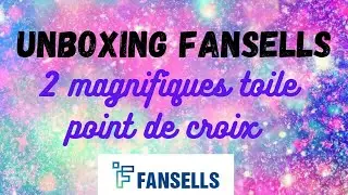 Unboxing point de croix #Fansells 🥰❤️‍🔥