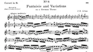 Celebrated Fantaisies and Airs Vari&eacute;s 08 - Fantaisies and Airs By J. B. Arban