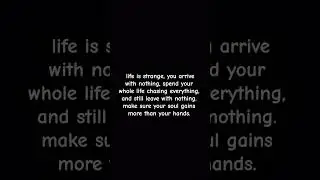 life is strange.. #life #lesson #soul #goals #love #reality #lifelessons #sad #real #yt #song