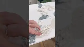 Making and adding coral to this blue reef🤍