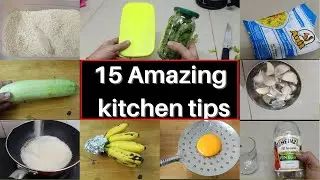 15  kitchen tips and tricks | most useful kitchen tips in tamil | cooking tips| saakshi  prakash
