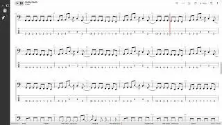 Oasis - My Big Mouth (BASS TAB PLAY ALONG)