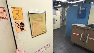 AMAZING Otis Elevonic-401 Traction Elevator Machine Room