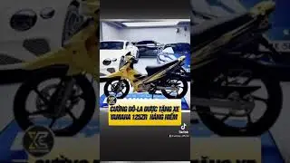 Cường Đ&ocirc; La được tặng Yamaha 125ZR h&agrave;ng hiếm
