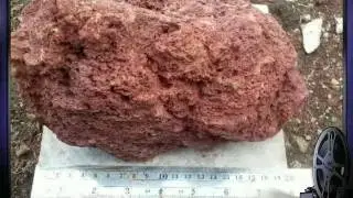 Red Lava Rock For Landscape.