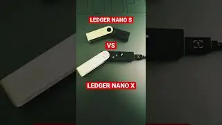 LEDGER NANO X VS LEDGER NANO S #nft #crypto #ledger #hbar #xtz