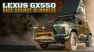 Lexus GX550 with Race Against Blindness