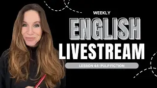 English Lesson Online | PULP FICTION | Practice English | Full Lesson for Non-Native Speakers
