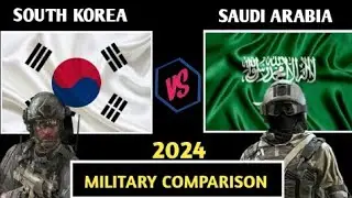 Saudi Arab vs South korea millitary Comparison | South Korea 🇰🇷  Saudi Arabia 🇸🇦 | VS24 Defences