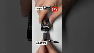 How to build simple DIY Spy Camera with ESP32 #arduino #diy #electronics #electrician #engineering