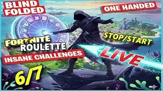 FORTNITE INSANE ROULETTE CHALLENGES LIVE