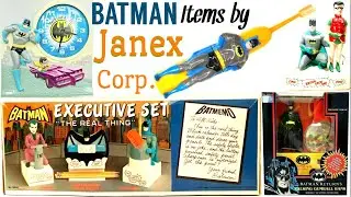 1970s Batman Items by Janex #VintageBatmanToys #BatmanCollection