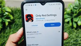 only red settings app kaise use kare !! how to use only red settings app