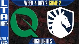 FLY vs TL Highlights Game 2 | LTA North 2025 Split 3 Week 4 | FlyQuest vs Team Liquid