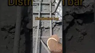 Main bar || Distribution bar || #civilengineering #video #viral #fact