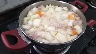 ಬೂದು ಕುಂಬಳಕಾಯಿ ಹಸಿ ಸಾಂಬಾರ್ / Tasty Ash gourd sambar 