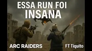 ARC RAIDERS - 3 SQUADS WIPADOS + FOGUETEIRO MORTO! FT Tiquito