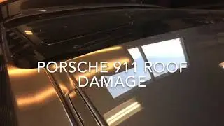 Porsche 911 roof repair in Rocklin ca