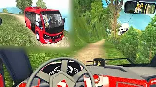 MINI BUS Driving on Hill Path || Crazy Gameplay || Euro Truck Simulator 2 || HK GARAGE #18