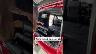 Back seats fold and unfold with ease - no muscle required 🙌 Grand Caravan that wins hearts ❤️