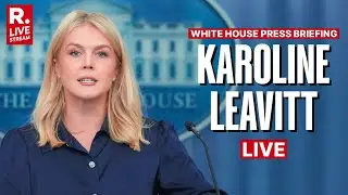 White House Briefing By Karoline Leavitt LIVE | Trump’s Meeting With Machado | Iran | Greenland