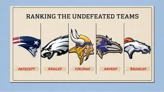 Best Undefeated Team: Broncos or Patriots? | Move the Sticks | NFL