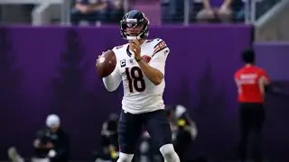 Every Throw/Run by Caleb Williams VS Vikings 