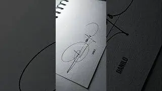 How to sign &ldquo;DANILO&rdquo; ✍🏻