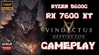 RX 7600 XT | VINDICTUS DEFYING FATE | COMBAT | BOSS KILL | 1080p, MAX SETTINGS
