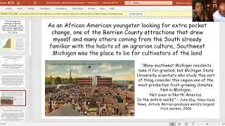 TNC Talk: June 2020 - African American Berrien County