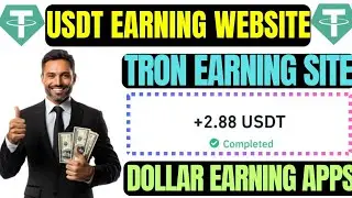 New USDT Mining Website in 2025 | Best TRON Earning Apps | USDT Grab Earning Platform Today