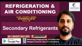 Refrigeration & Air Conditioning RAC by Mudit Raj Sir for GATE ESE PSU AE JE