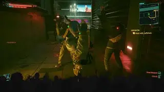 Cyber punk thugs put dance in formation then die [cyberpunk 2077]