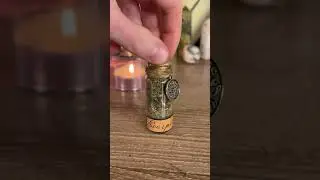 Making a Scorpio spell jar! Up now in my shop!