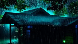 ASMR RELAJANTE PARA SUEÑO PROFUNDO Y ALIVIO DE LA ANSIEDAD 🌙 LLUVIA INTENSA Y SONIDOS DE TORMENTA