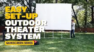How to Set Up Your Outdoor Theater System | QuikScreen Series