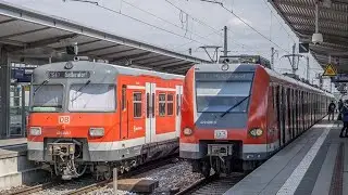 Parallelausfahrt: Wer ist schneller? BR420 vs. BR423 in Pasing