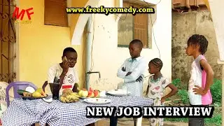 NEW JOB INTERVIEW - TROW BACK - MIND OF FREEKY COMEDY