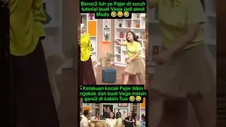 Fajar buat Mbak Vega marah di katain Tua bikin ngakak satu studio 🤣😂