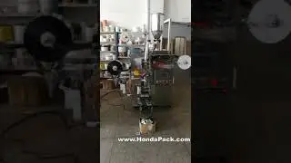 Inner and outer tea bag packing machine for Organic cinnamon and Gooseberry tea packaging!
