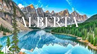 Alberta 4K Relaxation Film - Relaxing Piano Music - Natural Landscape💚
